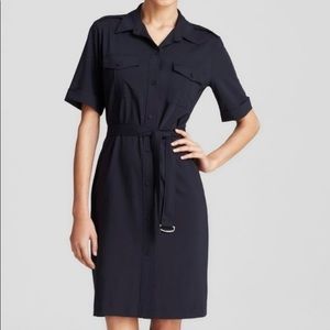 Theory Stenna 4 Pocket Shirt Dress Size 4